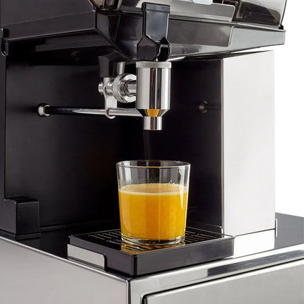 GGM Gastro Electric Orange juicer - Silver - with Tap, Cleaning Mode & Base