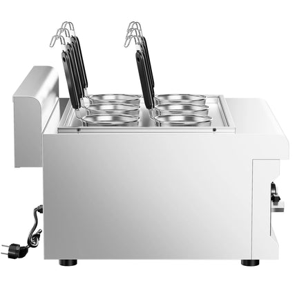 GGM Gastro Electric Pasta Cooker - Countertop - 3kW - with 6 Baskets