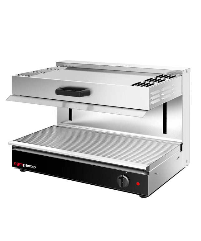 GGM Gastro Electric Rise & Fall Salamander Grill SPECIAL - 1.7kW - 220V - Height-Adjustable Heating Elements