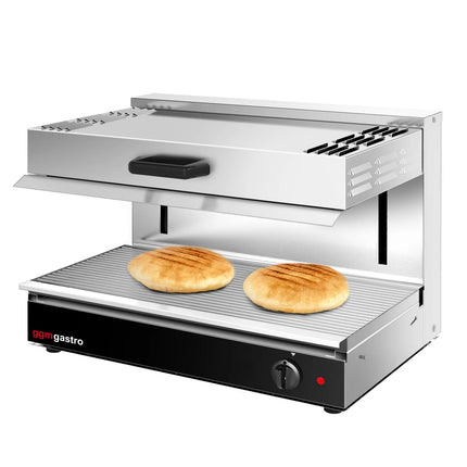 GGM Gastro Electric Rise & Fall Salamander Grill SPECIAL - 1.7kW - 220V - Height-Adjustable Heating Elements