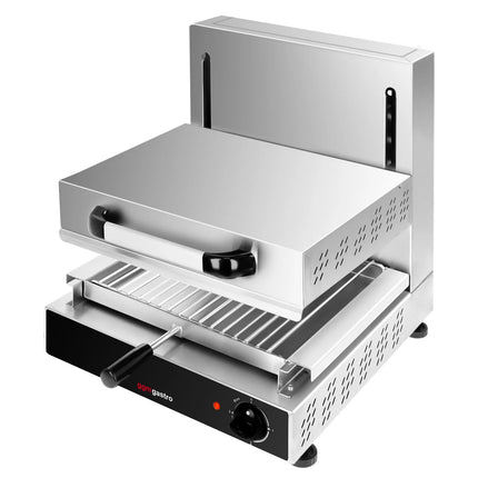 GGM Gastro Electric Rise & Fall Salamander Grill SPECIAL - 3kW - 220V - Height-Adjustable Heating Elements