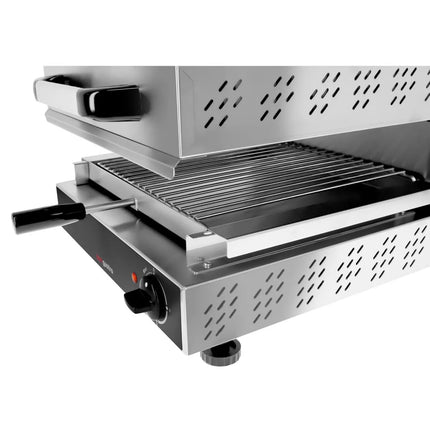 GGM Gastro Electric Rise & Fall Salamander Grill SPECIAL - 3kW - 220V - Height-Adjustable Heating Elements