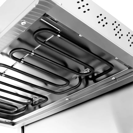 GGM Gastro Electric Rise & Fall Salamander Grill SPECIAL - 3kW - 220V - Height-Adjustable Heating Elements
