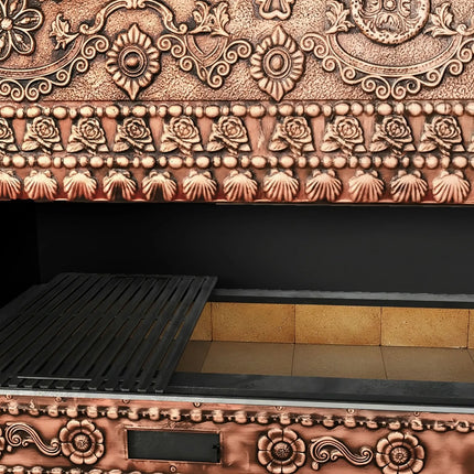 GGM Gastro Enclosed Copper Charcoal Grill - 1500mm