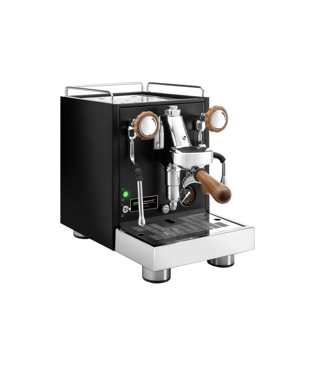 GGM Gastro Espresso Machine Compact - 1 Group - Manual - Pre-infusion System & 1 Steam Wand - Black