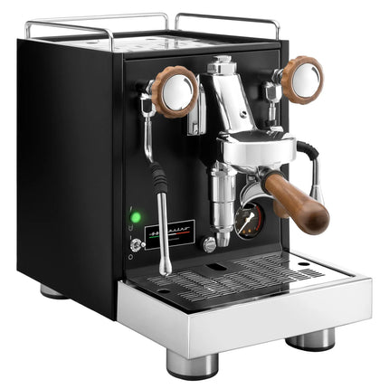 GGM Gastro Espresso Machine Compact - 1 Group - Manual - Pre-infusion System & 1 Steam Wand - Black
