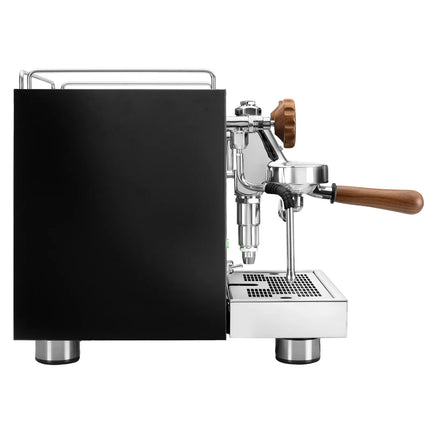 GGM Gastro Espresso Machine Compact - 1 Group - Manual - Pre-infusion System & 1 Steam Wand - Black