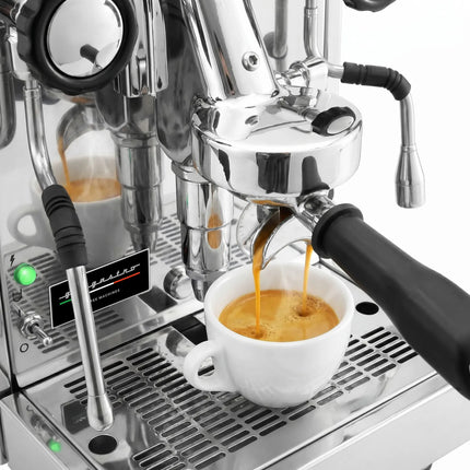 GGM Gastro Espresso Machine Compact - 1 Group - Manual - Pre-infusion System & 1 Steam Wand