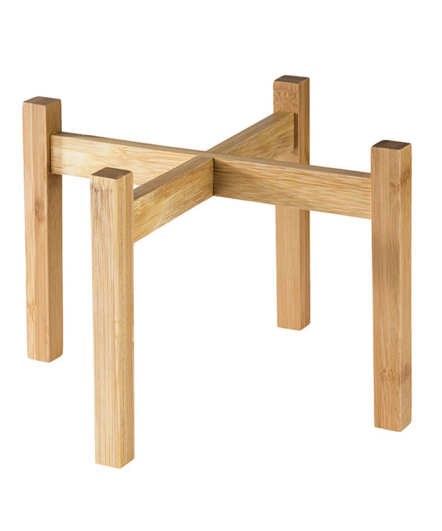 GGM Gastro Etagere / Buffet Stand - Bamboo - Brown - square - Height: 140mm - suitable for 10430 & 10435