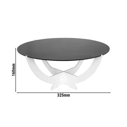 GGM Gastro Etagere / Buffet Stand - Octopus - Powder-coated stainless steel - White - round - Ø302mm