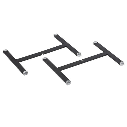 GGM Gastro Etagere / Buffet Stand - Stainless steel, powder-coated - Black - Height: 120mm - suitable for platters & plates from 210mm