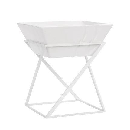 GGM Gastro Etagere / Buffet Stand - White - square - Height: 275mm - incl. 1 Melamine bowl