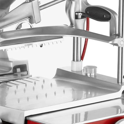 GGM Gastro Flywheel Meat Slicer - Blade 370mm - Red