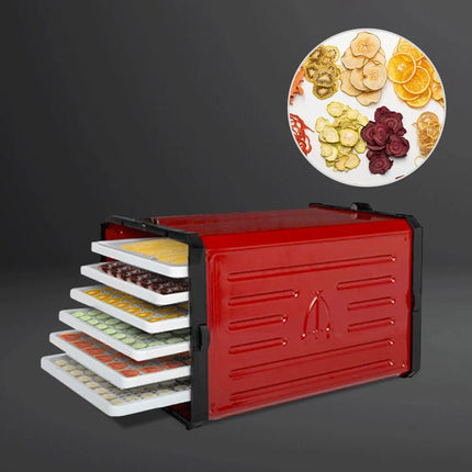 GGM Gastro Food Dehydrator PREMIUM - with 6 Trays - 500W