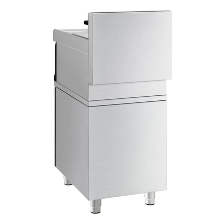 GGM Gastro Free Standing Electric Fryer - 10 litres - 12kW - with drain tap - incl. substructure with 1 door