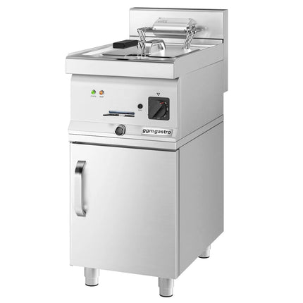 GGM Gastro Free Standing Electric Fryer - 10 litres - 9kW - incl. substructure with 1 door