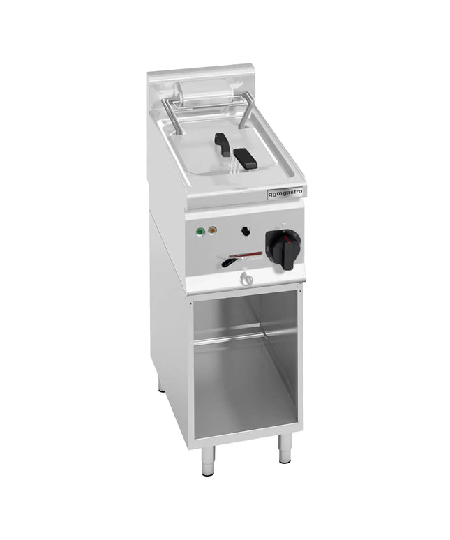GGM Gastro Free Standing Electric Fryer - 10 litres - 9kW - Manual - with drain tap - incl. base frame