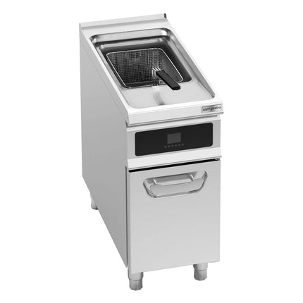GGM Gastro Free Standing Electric Fryer - 22 litres - 22kW - Electronic control - with built-in oil filtration