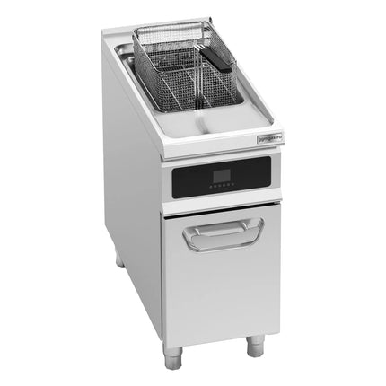 GGM Gastro Free Standing Electric Fryer - 22 litres - 22kW - Electronic control - with built-in oil filtration