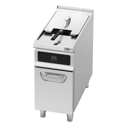 GGM Gastro Free Standing Electric Fryer - 22 litres - 22kW - Electronic control - with built-in oil filtration