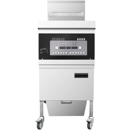 GGM Gastro Free Standing Electric Fryer - 26 litres - 14.2kW - with built-in oil filtration - Digital
