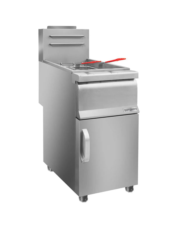 GGM Gastro Free Standing Gas Fryer - 16 litres - 27kW - with drain tap