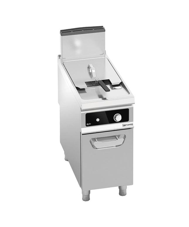 GGM Gastro Free Standing Gas Fryer - 20 litres - 17.5kW - Bflex Digital - with drain tap