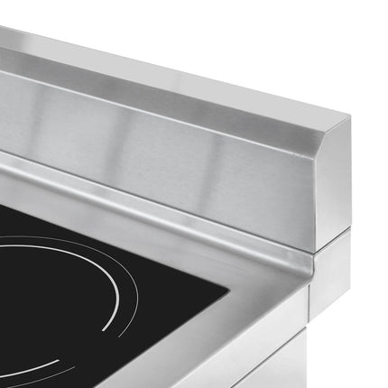 GGM Gastro Freestanding Induction Hob - 10kW - 2 zones - with base cabinet - 1 door