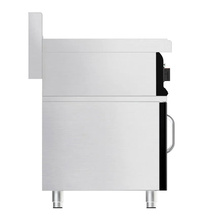 GGM Gastro Freestanding Induction Hob - 14kW - 4 zones - with base cabinet - 2 doors