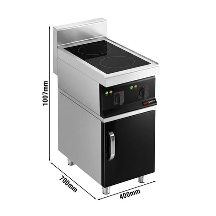 GGM Gastro Freestanding Induction Hob - 7kW - 2 zones