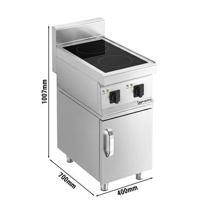 GGM Gastro Freestanding Induction Hob - 7kW - 2 zones