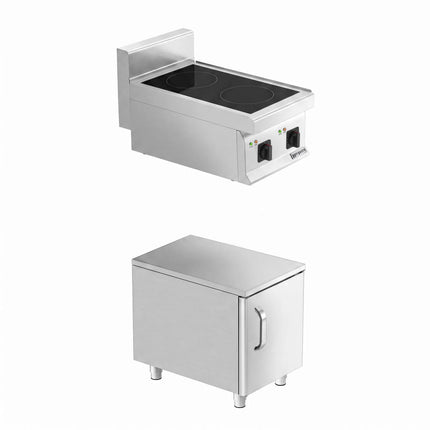 GGM Gastro Freestanding Induction Hob - 7kW - 2 zones