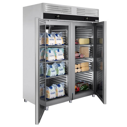 GGM Gastro Fridge Freezer Combination PREMIUM - with 2 doors