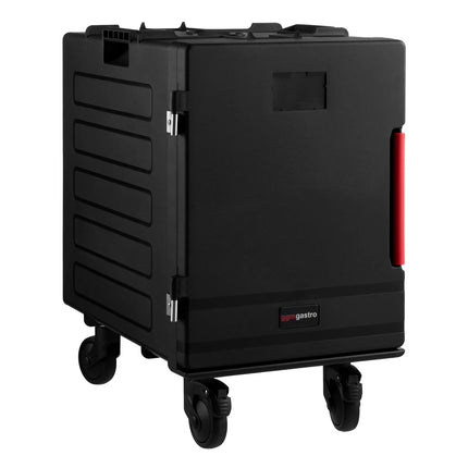 GGM Gastro Front-Loading Insulated Food Thermobox – 88 Litres – for 12 × GN 1/1 – with Quiet Castors