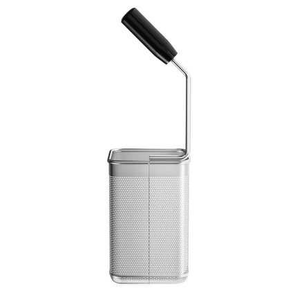 GGM Gastro Fryer Basket Mario - 140x140x250mm - Stainless Steel - GN 1/6 - 1 handle