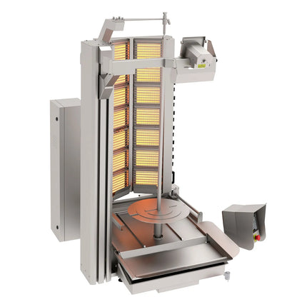 GGM Gastro Gas Automatic Doner Kebab Grill - 14 Burner - up to 280kg - 37.24kW
