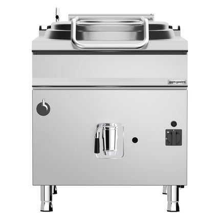 GGM Gastro Gas Boiling Pan - 150L - 20kW - Direct Heating - with Water Connection