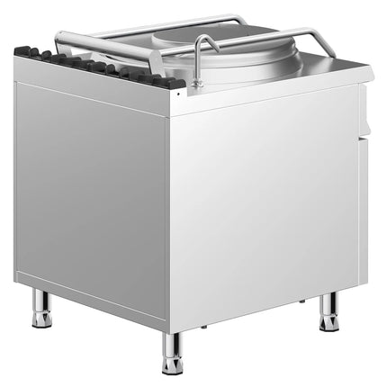 GGM Gastro Gas Boiling Pan - 150L - 20kW - Direct Heating - with Water Connection