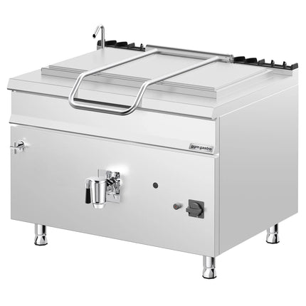 GGM Gastro Gas Boiling Pan - 250L - 30kW - Direct Heating - with Water Connection