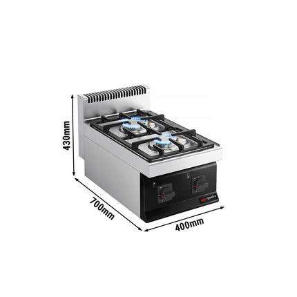 GGM Gastro Gas Boiling Top - 10kW - 4 burners