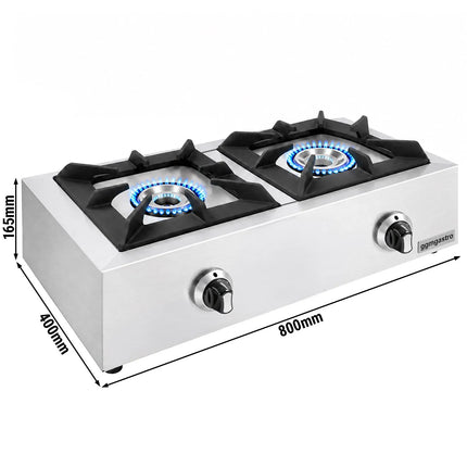 GGM Gastro Gas Boiling Top - 11kW - 2 burners