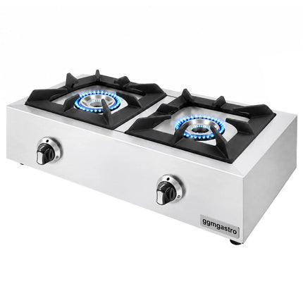 GGM Gastro Gas Boiling Top - 11kW - 2 burners