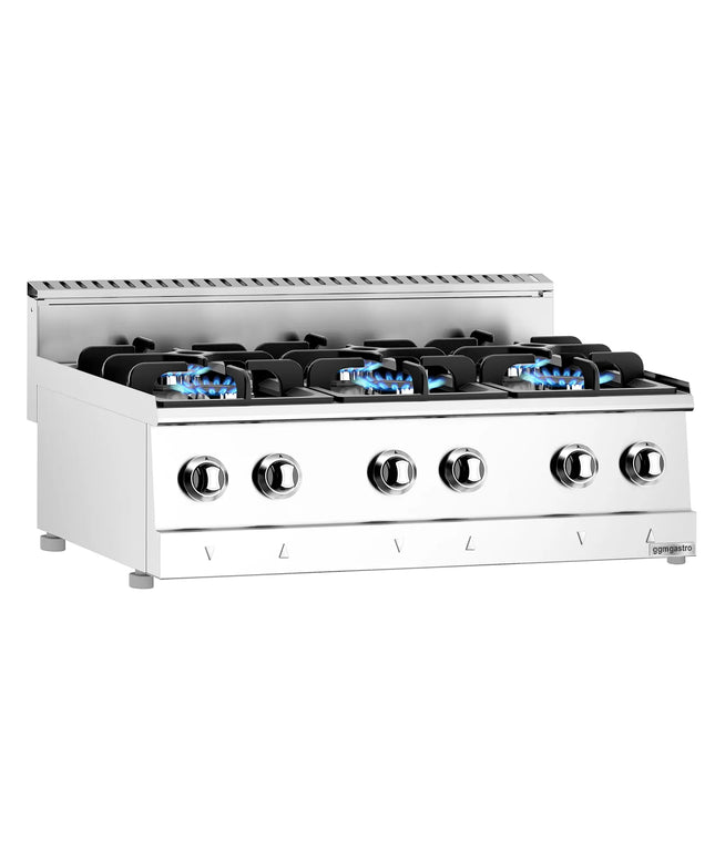 GGM Gastro Gas Boiling Top - 19.59kW - 6 burners