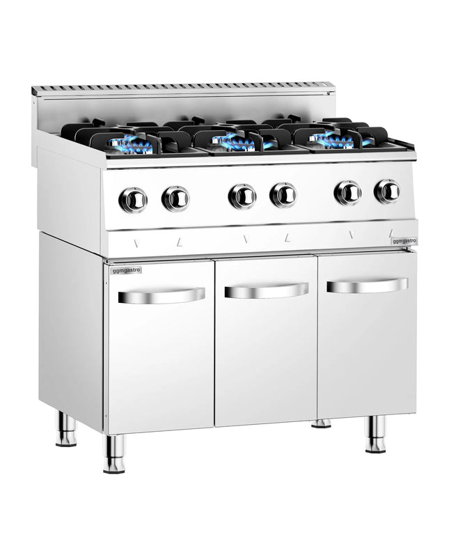 GGM Gastro Gas Boiling Top - 19.59kW - 6 burners