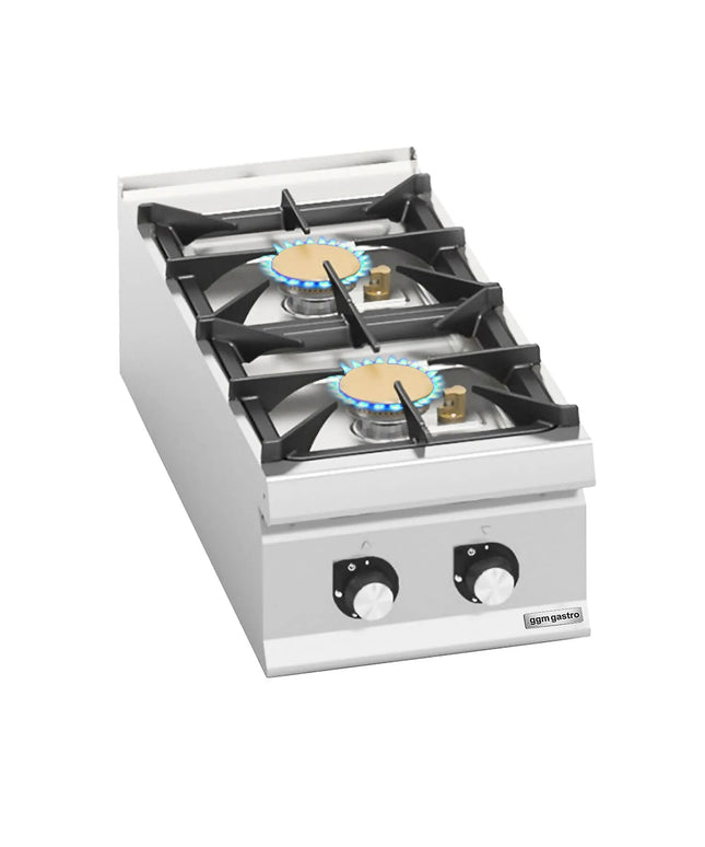 GGM Gastro Gas Boiling Top - 20kW - 2 burners - High-Output Model