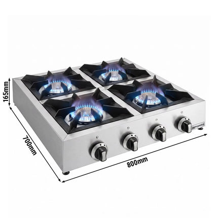 GGM Gastro Gas Boiling Top - 20kW - 4 burners