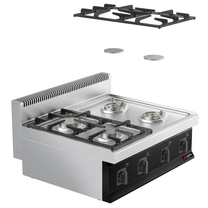 GGM Gastro Gas Boiling Top - 23kW - 4 burners