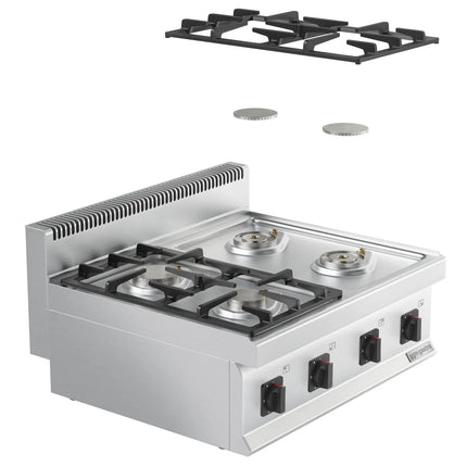 GGM Gastro Gas Boiling Top - 23kW - 4 burners