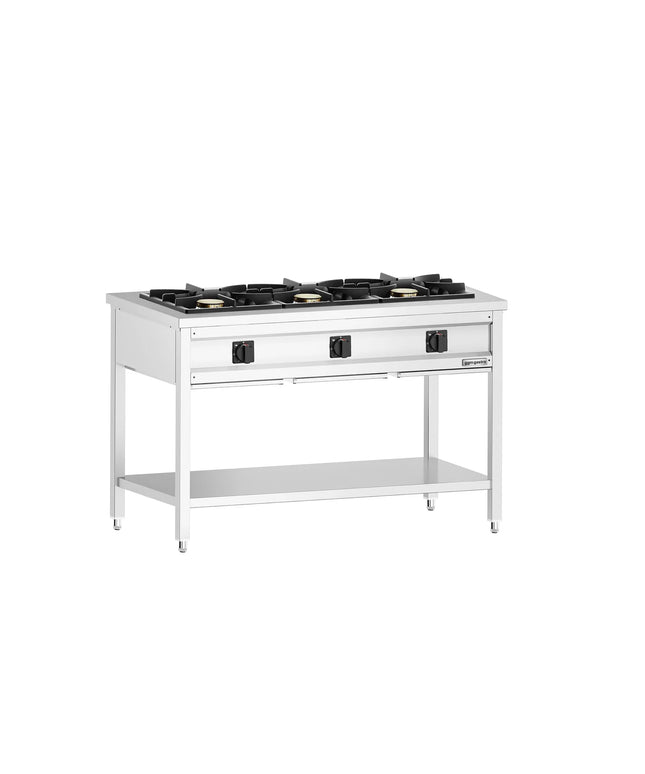 GGM Gastro Gas Boiling Top - 25.5kW - 3 burners