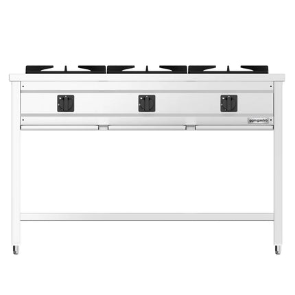 GGM Gastro Gas Boiling Top - 25.5kW - 3 burners